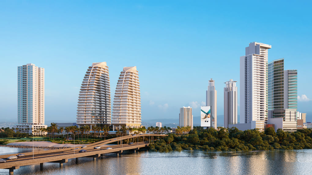Apartamentos frente al mar en Panamá para inversores de México : alta rentabilidad